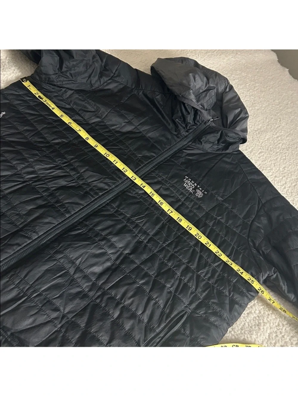 Mountain Hardwear Switch Flip Hooded Black Jacket Size XL